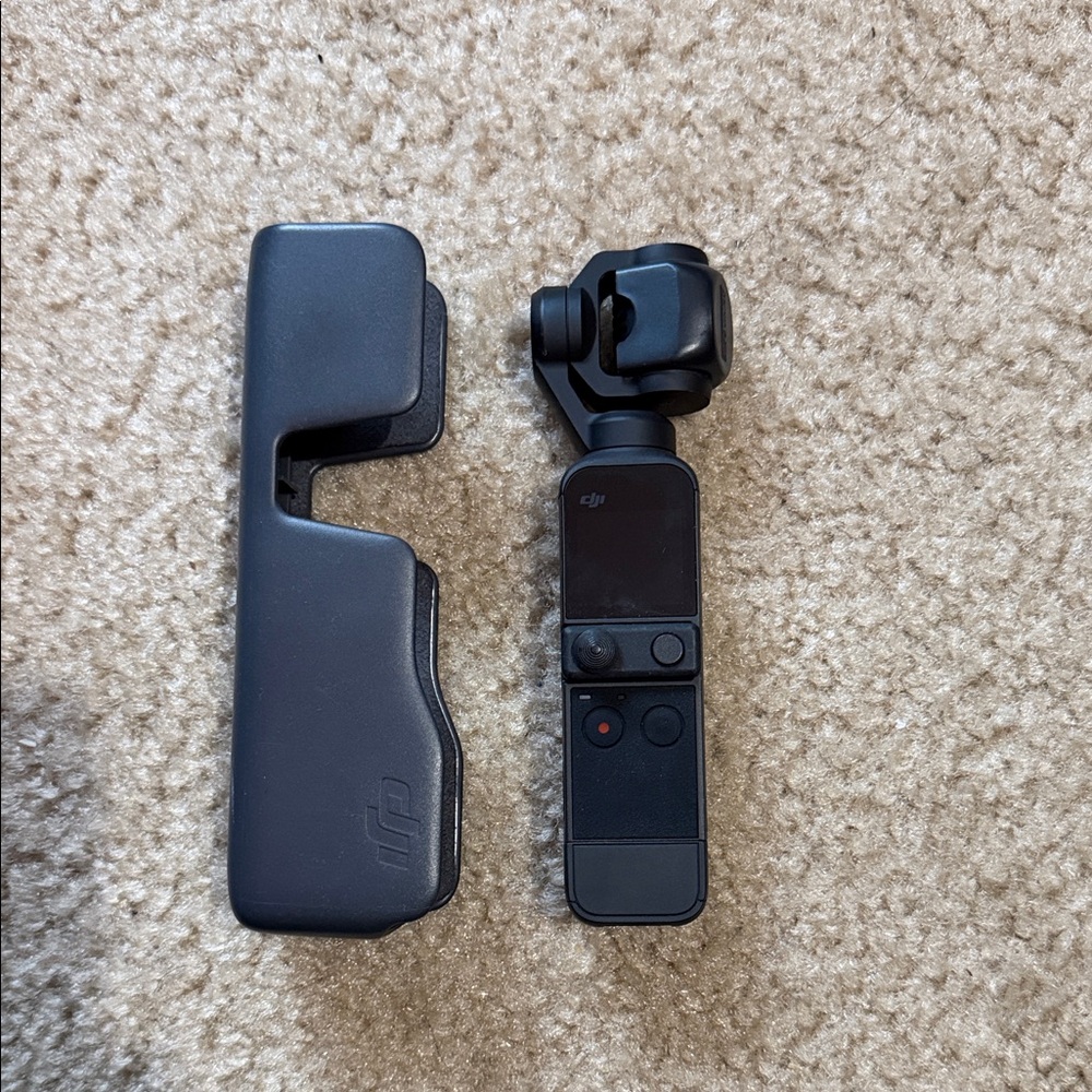 DJI Black Handheld Camera with Protective Case
